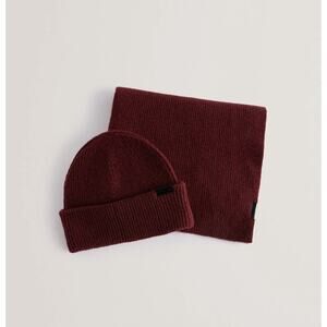 Ted Baker MENS Hat Scarf Gift Set Box One Size